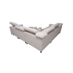 Arco IV corner sofa with sleeping function, Velvet fabric, Mono 246 - elegance and functionality Arco IV corner sofa with sleeping function, Velvet fabric, Mono 246 - elegance and functionality