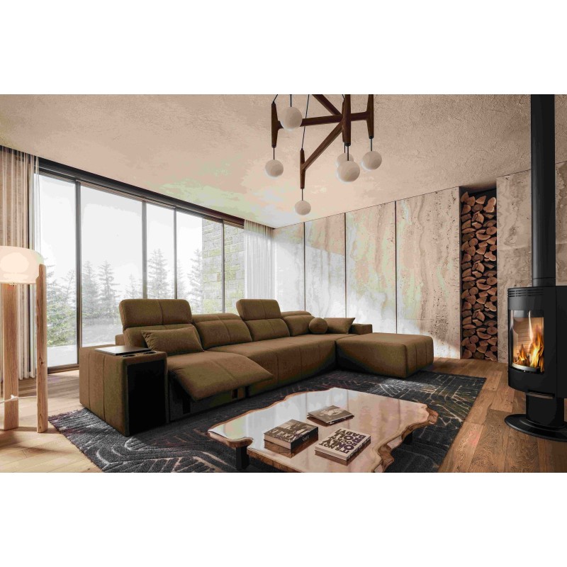 Milano XII Mix corner sofa with sleeping function - elegance and comfort in your living room | [Store Name]