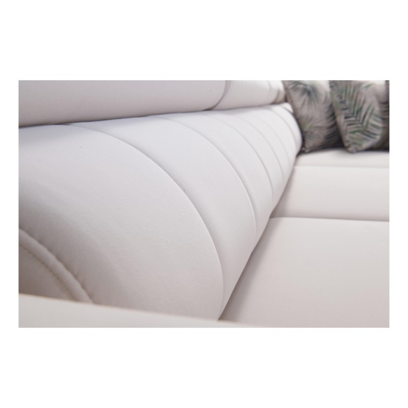 Arco IV Corner Sofa with Sleeping Function, Velvet Fabric, Mono 236 - Elegance and Functionality Arco IV Corner Sofa with Sleeping Function, Velvet Fabric, Mono 236 - Elegance and Functionality