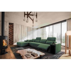 Milano XII Mix corner sofa with sleeping function - elegance and comfort in your living room | [Store Name]