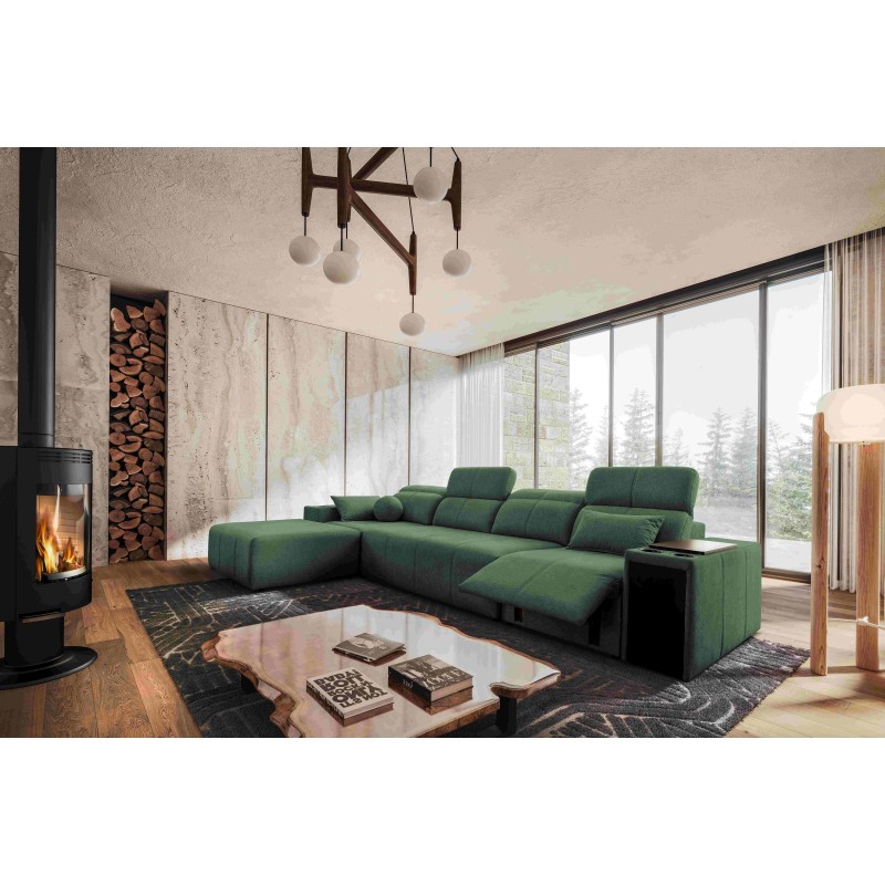 Milano XII Mix corner sofa with sleeping function - elegance and comfort in your living room | [Store Name]