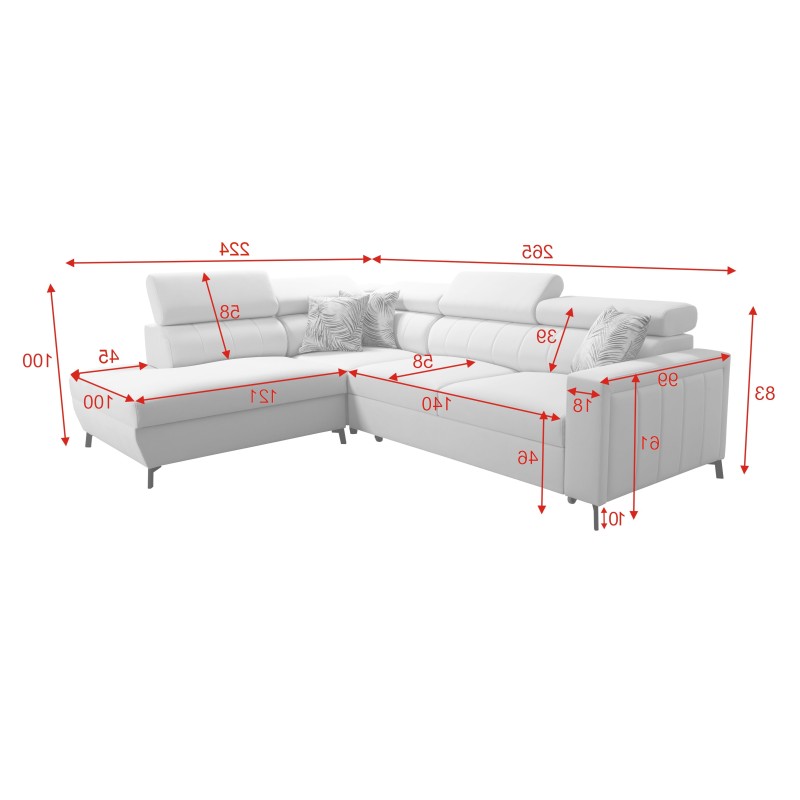 Arco III Mini Corner Sofa with Sleeping Function | Comfortable and Stylish Furniture for Your Home Arco III Mini Corner Sofa with Sleeping Function | Comfortable and Stylish Furniture for Your Home