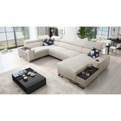 Prestige IV mini U-shaped corner sofa with sleeping function - a perfect combination of style and functionality