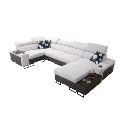 Prestige IV mini U-shaped corner sofa with sleeping function - a perfect combination of style and functionality Prestige IV mini U-shaped corner sofa with sleeping function - a perfect combination of style and functionality
