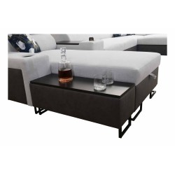 U-shaped corner sofa Prestige IV maxi with a sleeping function and USB port | Soft to the touch, Freya 210.18 + Tauro 8207 U-shaped corner sofa Prestige IV maxi with a sleeping function and USB port | Soft to the touch, Freya 210.18 + Tauro 8207