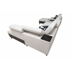 U-Shaped Prestige V Sectional Sofa with Sleeping Function and USB Port | High-Quality Furniture U-Shaped Prestige V Sectional Sofa with Sleeping Function and USB Port | High-Quality Furniture