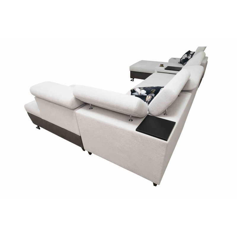 U-Shaped Prestige V Sectional Sofa with Sleeping Function and USB Port | High-Quality Furniture U-Shaped Prestige V Sectional Sofa with Sleeping Function and USB Port | High-Quality Furniture