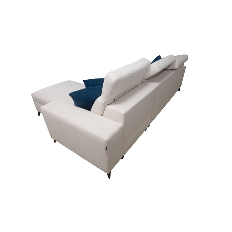 Alto I Corner Sofa with Sleeping Function and Adjustable Headrests in Plecionka Fabric, Sawana 26 | Your Perfect Furniture Alto I Corner Sofa with Sleeping Function and Adjustable Headrests in Plecionka Fabric, Sawana 26 | Your Perfect Furniture