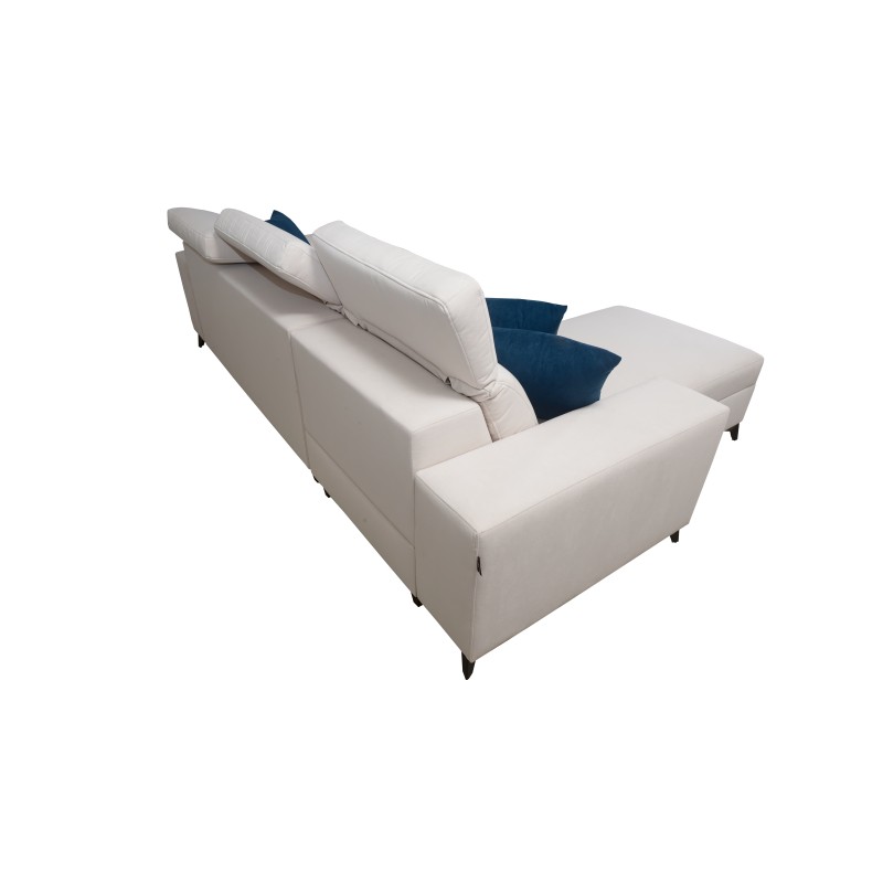 Alto I Corner Sofa with Sleeping Function and Adjustable Headrests in Plecionka Fabric, Sawana 26 | Your Perfect Furniture Alto I Corner Sofa with Sleeping Function and Adjustable Headrests in Plecionka Fabric, Sawana 26 | Your Perfect Furniture