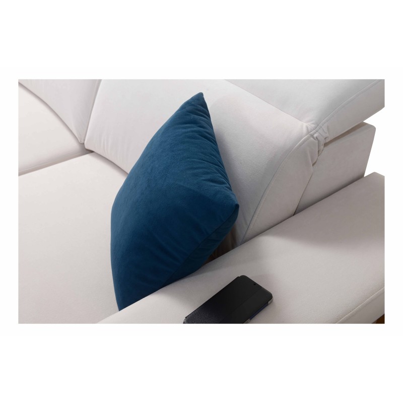Alto I Corner Sofa with Sleeping Function and Adjustable Headrests in Plecionka Fabric, Sawana 26 | Your Perfect Furniture Alto I Corner Sofa with Sleeping Function and Adjustable Headrests in Plecionka Fabric, Sawana 26 | Your Perfect Furniture
