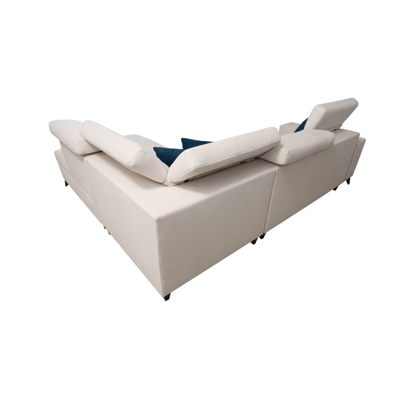 Alto VII corner sofa with slats, sleeping function, and adjustable features. Alto VII corner sofa with slats, sleeping function, and adjustable features.