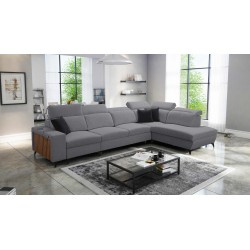 Alto XI Corner Sofa with Slats and Sleeping Function - Elegance and Functionality in One