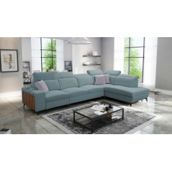 Alto XI Corner Sofa with Slats and Sleeping Function - Elegance and Functionality in One