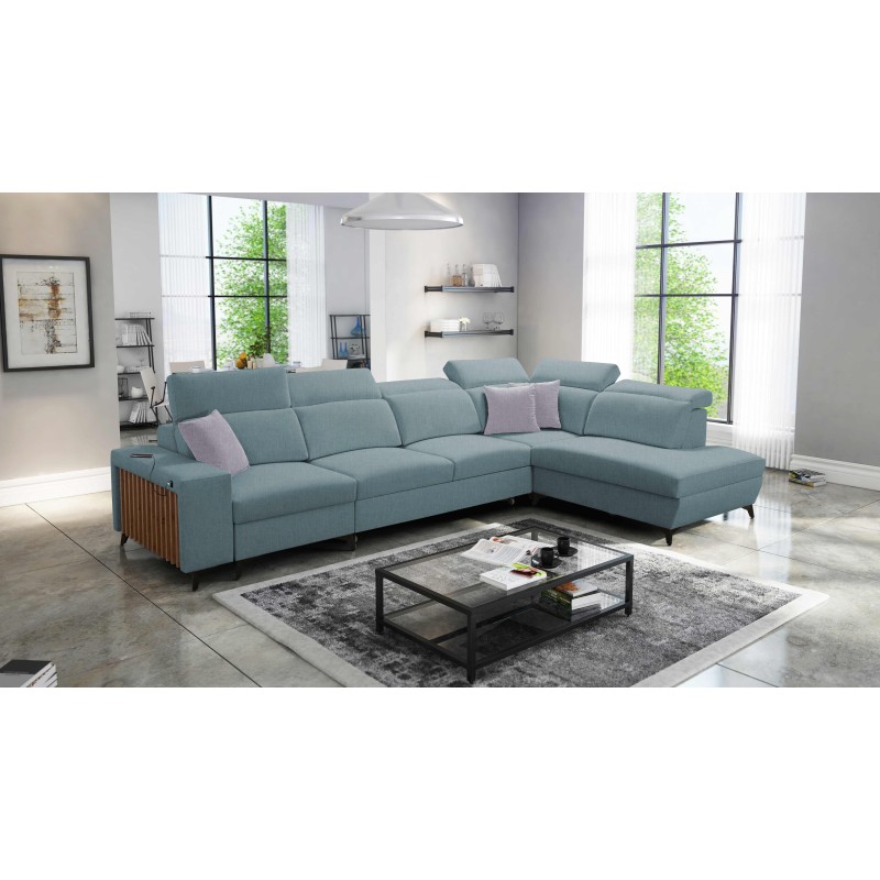 Ecksofa Alto XI mit Lamellen und Schlaffunktion - Eleganz und Funktionalität in einem Ecksofa Alto XI mit Lamellen und Schlaffunktion - Eleganz und Funktionalität in einem
