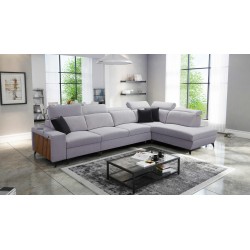 Alto XI Corner Sofa with Slats and Sleeping Function - Elegance and Functionality in One