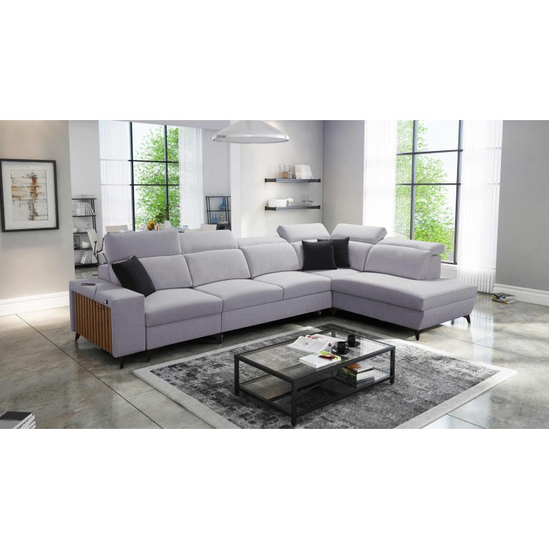 Alto XI Corner Sofa with Slats and Sleeping Function - Elegance and Functionality in One Alto XI Corner Sofa with Slats and Sleeping Function - Elegance and Functionality in One