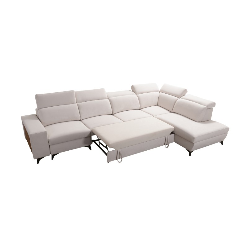 Alto XI Corner Sofa with Slats and Sleeping Function - Elegance and Functionality in One Alto XI Corner Sofa with Slats and Sleeping Function - Elegance and Functionality in One