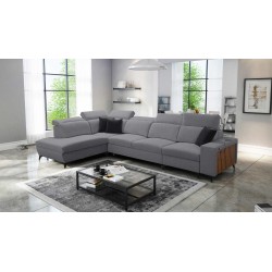 Alto XI Corner Sofa with Slats and Sleeping Function - Elegance and Functionality in One