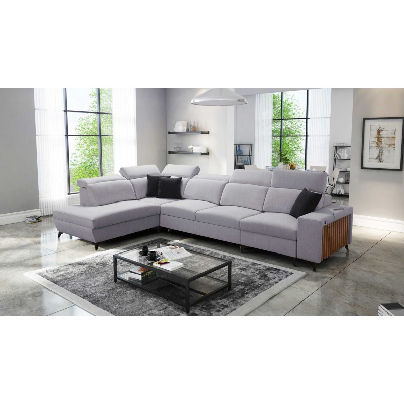 Alto XI Corner Sofa with Slats and Sleeping Function - Elegance and Functionality in One Alto XI Corner Sofa with Slats and Sleeping Function - Elegance and Functionality in One