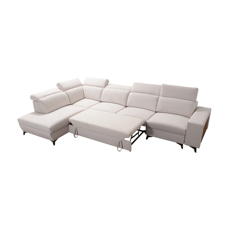 Alto XI Corner Sofa with Slats and Sleeping Function - Elegance and Functionality in One Alto XI Corner Sofa with Slats and Sleeping Function - Elegance and Functionality in One