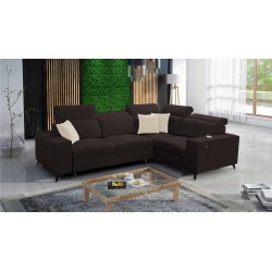 Alto II Mix Corner Sofa with Sleeping Function - Comfortable and Functional Furniture with Plecionka, Sawana 26 | Your Store Nam