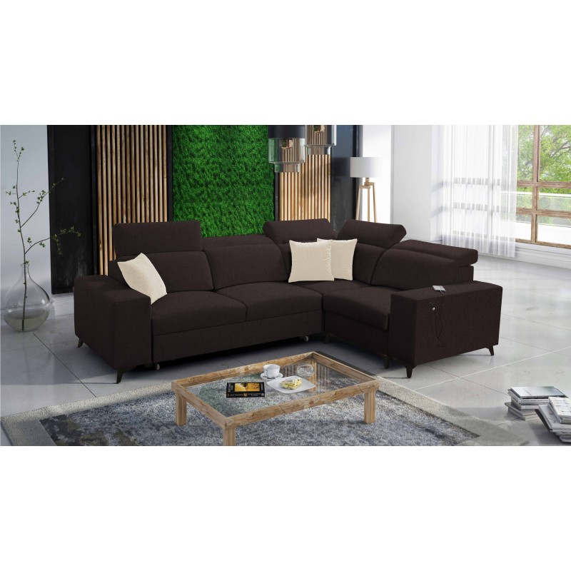 Alto II Mix Corner Sofa with Sleeping Function - Comfortable and Functional Furniture with Plecionka, Sawana 26 | Your Store Nam Alto II Mix Corner Sofa with Sleeping Function - Comfortable and Functional Furniture with Plecionka, Sawana 26 | Your Store Nam