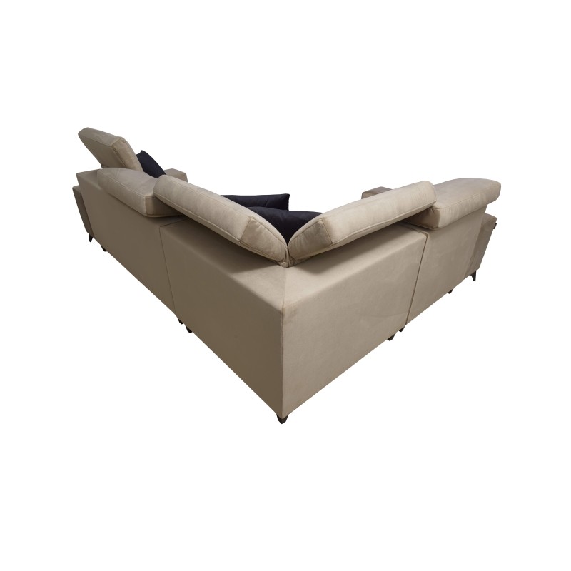 Alto II Mix Corner Sofa with Sleeping Function - Comfortable and Functional Furniture with Plecionka, Sawana 26 | Your Store Nam Alto II Mix Corner Sofa with Sleeping Function - Comfortable and Functional Furniture with Plecionka, Sawana 26 | Your Store Nam