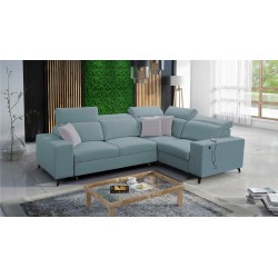 Alto II Mix Corner Sofa with Sleeping Function - Comfortable and Functional Furniture with Wicker, Sawana 72 | Your Store Name