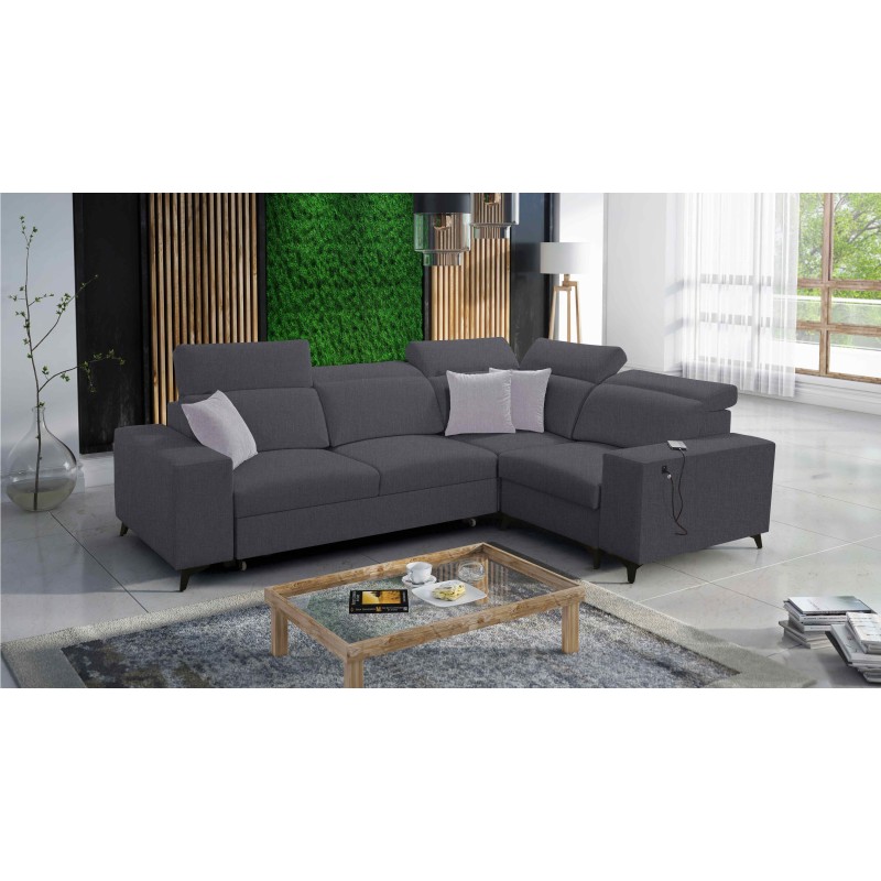 Alto II Mix Corner Sofa with Sleeping Function - Comfortable and Functional Furniture with Plecionka, Sawana 96 | Your Store Nam Alto II Mix Corner Sofa with Sleeping Function - Comfortable and Functional Furniture with Plecionka, Sawana 96 | Your Store Nam