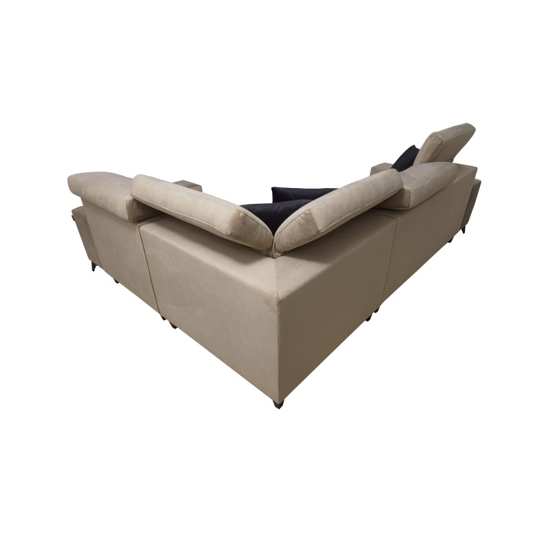 Alto II Mix Corner Sofa with Sleeping Function - Comfortable and Functional Furniture with Plecionka, Sawana 14 | Your Store Nam Alto II Mix Corner Sofa with Sleeping Function - Comfortable and Functional Furniture with Plecionka, Sawana 14 | Your Store Nam