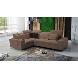 Alto II Mix Corner Sofa with Sleeping Function - Comfortable and Functional Furniture with Wicker, Sawana 25 | Your Store Name