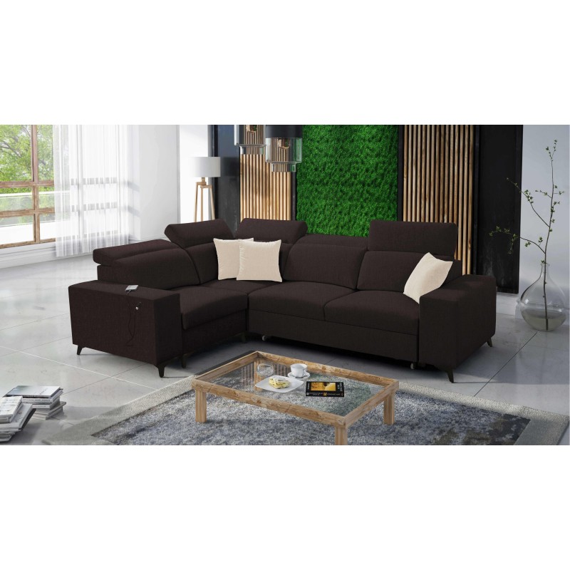 Alto II Mix Corner Sofa with Sleeping Function - Comfortable and Functional Furniture with Plecionka, Sawana 26 | Your Store Nam Alto II Mix Corner Sofa with Sleeping Function - Comfortable and Functional Furniture with Plecionka, Sawana 26 | Your Store Nam