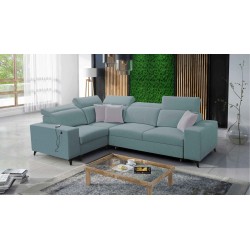 Alto II Mix Corner Sofa with Sleeping Function - Comfortable and Functional Furniture with Wicker, Sawana 72 | Your Store Name