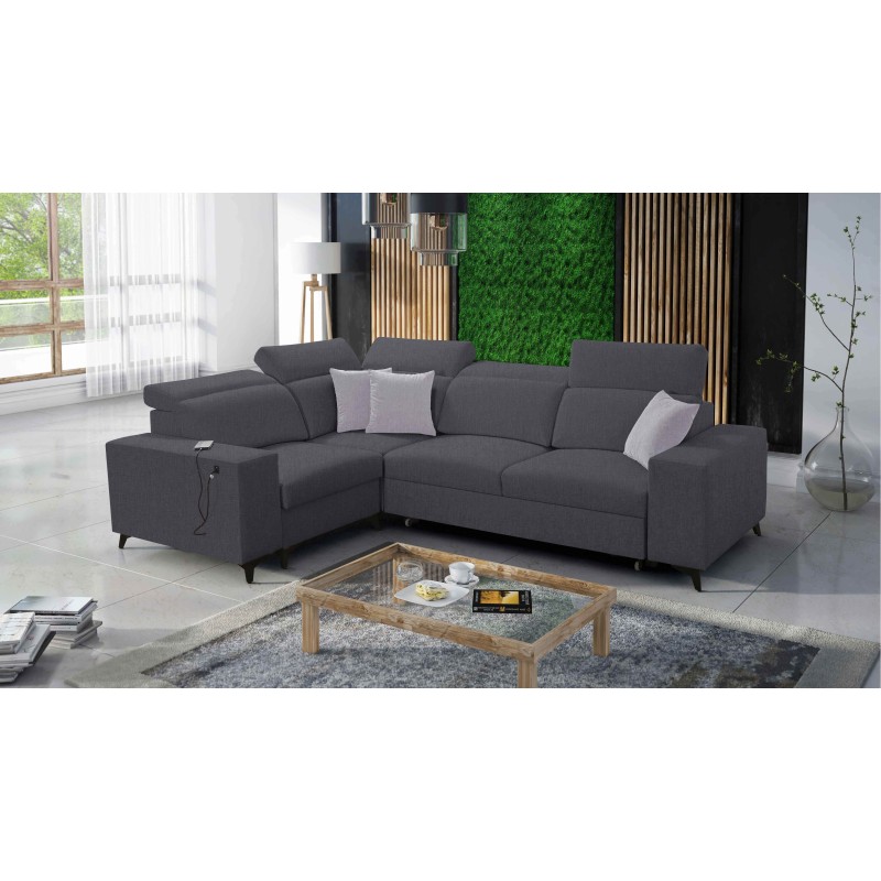 Alto II Mix Corner Sofa with Sleeping Function - Comfortable and Functional Furniture with Plecionka, Sawana 96 | Your Store Nam Alto II Mix Corner Sofa with Sleeping Function - Comfortable and Functional Furniture with Plecionka, Sawana 96 | Your Store Nam
