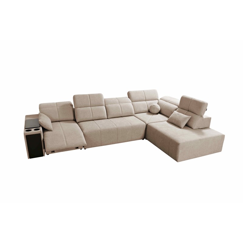 Elegantes Ecksofa 'Milano XI Mix' aus Webstoff, Verita 28 Elegantes Ecksofa 'Milano XI Mix' aus Webstoff, Verita 28