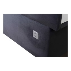 Luxuriöses Ecksofa Porto I mit Schlaffunktion - Samt | Hydrophob, Casablanca 2314 Luxuriöses Ecksofa Porto I mit Schlaffunktion - Samt | Hydrophob, Casablanca 2314