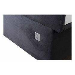 Narożnik Porto IX z funkcją spania, wysuwana szuflada oraz port usb tkanina Casablanca 2301 Narożnik Porto IX z funkcją spania, wysuwana szuflada oraz port usb tkanina Casablanca 2301