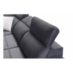 Narożnik Porto IX z funkcją spania, wysuwana szuflada oraz port usb tkanina Casablanca 2301 Narożnik Porto IX z funkcją spania, wysuwana szuflada oraz port usb tkanina Casablanca 2301