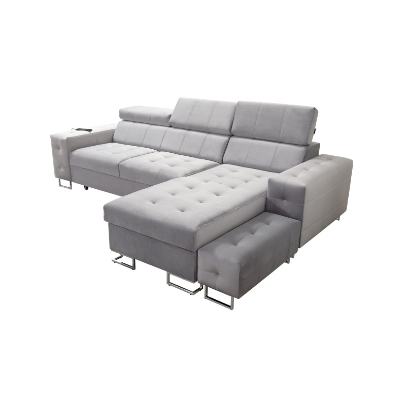Fusion I Ecksofa mit Schlaffunktion, verstellbaren Kopfstützen und USB-Anschluss | Fusion Möbel Fusion I Ecksofa mit Schlaffunktion, verstellbaren Kopfstützen und USB-Anschluss | Fusion Möbel