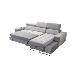 Fusion I Ecksofa mit Schlaffunktion, verstellbaren Kopfstützen und USB-Anschluss | Fusion Möbel Fusion I Ecksofa mit Schlaffunktion, verstellbaren Kopfstützen und USB-Anschluss | Fusion Möbel