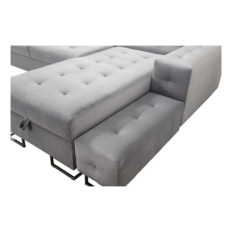 Fusion I Ecksofa mit Schlaffunktion, verstellbaren Kopfstützen und USB-Anschluss | Fusion Möbel Fusion I Ecksofa mit Schlaffunktion, verstellbaren Kopfstützen und USB-Anschluss | Fusion Möbel