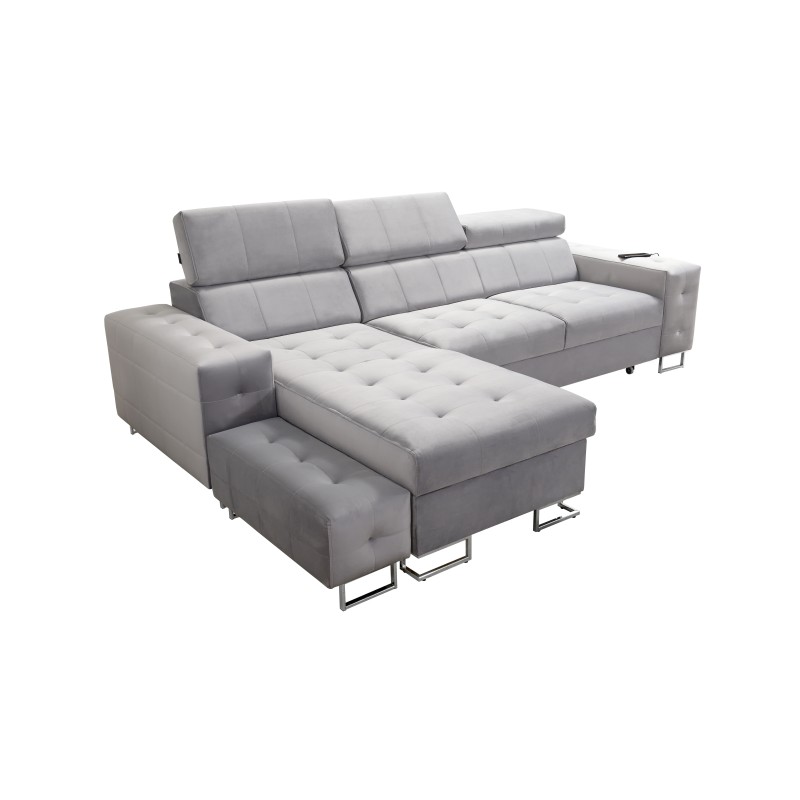 Fusion I Ecksofa mit Schlaffunktion, verstellbaren Kopfstützen und USB-Anschluss | Fusion Möbel Fusion I Ecksofa mit Schlaffunktion, verstellbaren Kopfstützen und USB-Anschluss | Fusion Möbel