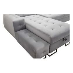 Fusion I Ecksofa mit Schlaffunktion, verstellbaren Kopfstützen und USB-Anschluss | Fusion Möbel Fusion I Ecksofa mit Schlaffunktion, verstellbaren Kopfstützen und USB-Anschluss | Fusion Möbel