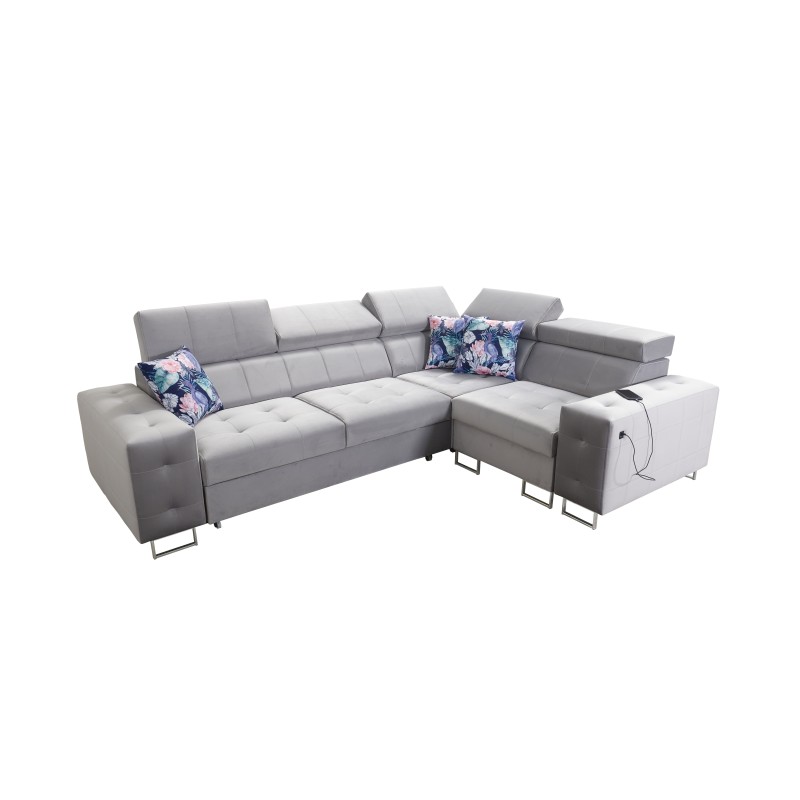 Ecksofa Fusion II mit Schlaffunktion im Stoff Velours | Hydrophob, Magic Velvet 2264 | Das ideale Möbelstück für Ihr Wohnzimmer Ecksofa Fusion II mit Schlaffunktion im Stoff Velours | Hydrophob, Magic Velvet 2264 | Das ideale Möbelstück für Ihr Wohnzimmer