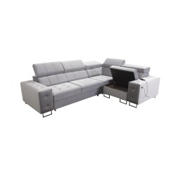 Ecksofa Fusion II mit Schlaffunktion im Stoff Velours | Hydrophob, Magic Velvet 2264 | Das ideale Möbelstück für Ihr Wohnzimmer Ecksofa Fusion II mit Schlaffunktion im Stoff Velours | Hydrophob, Magic Velvet 2264 | Das ideale Möbelstück für Ihr Wohnzimmer
