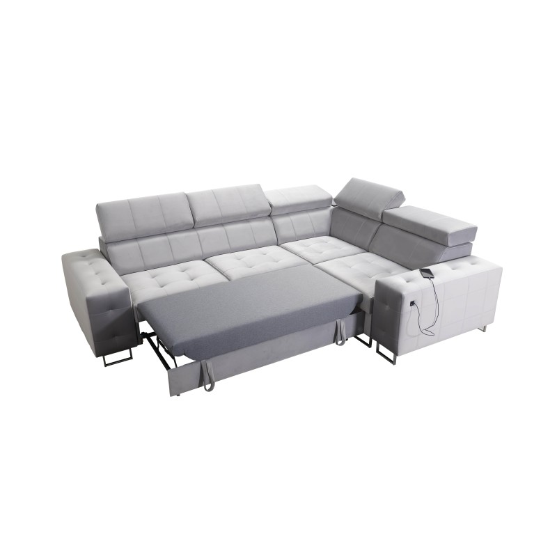 Ecksofa Fusion II mit Schlaffunktion im Stoff Velours | Hydrophob, Magic Velvet 2264 | Das ideale Möbelstück für Ihr Wohnzimmer Ecksofa Fusion II mit Schlaffunktion im Stoff Velours | Hydrophob, Magic Velvet 2264 | Das ideale Möbelstück für Ihr Wohnzimmer