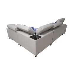 Ecksofa Fusion II mit Schlaffunktion im Stoff Velours | Hydrophob, Magic Velvet 2264 | Das ideale Möbelstück für Ihr Wohnzimmer Ecksofa Fusion II mit Schlaffunktion im Stoff Velours | Hydrophob, Magic Velvet 2264 | Das ideale Möbelstück für Ihr Wohnzimmer
