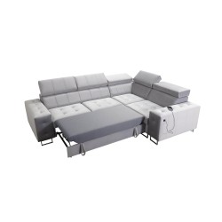 Narożnik Fusion II pikowane siedzisko, funkcja spania oraz regulowane siedzisko tkanina Magic Velvet 2299 Narożnik Fusion II pikowane siedzisko, funkcja spania oraz regulowane siedzisko tkanina Magic Velvet 2299