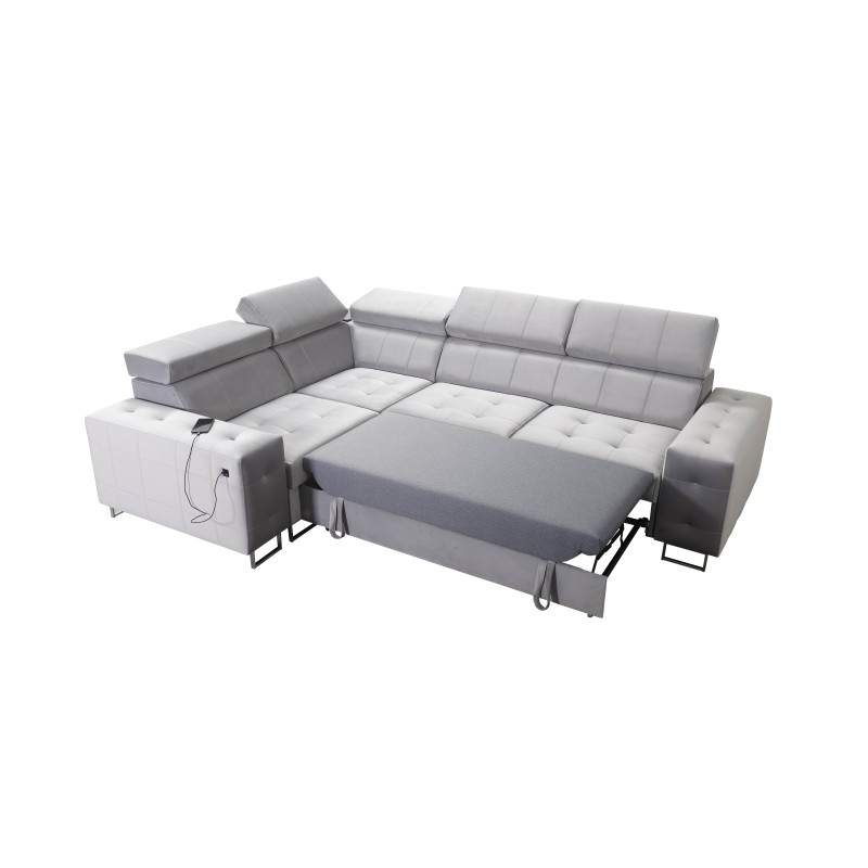 Ecksofa Fusion II mit Schlaffunktion in Samtstoff | Hydrophob, Magic Velvet 2219 | Das ideale Möbelstück für Ihr Wohnzimmer Ecksofa Fusion II mit Schlaffunktion in Samtstoff | Hydrophob, Magic Velvet 2219 | Das ideale Möbelstück für Ihr Wohnzimmer