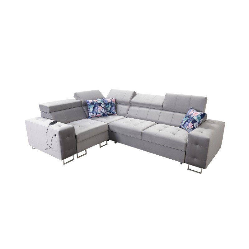 Ecksofa Fusion II mit Schlaffunktion im Stoff Velours | Hydrophob, Magic Velvet 2264 | Das ideale Möbelstück für Ihr Wohnzimmer Ecksofa Fusion II mit Schlaffunktion im Stoff Velours | Hydrophob, Magic Velvet 2264 | Das ideale Möbelstück für Ihr Wohnzimmer